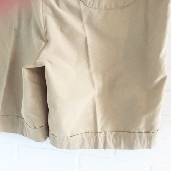 Woolrich Women’s Bermuda Shorts Kakhi Cargo Utility Safari Sporty Beige 16 - Picture 9 of 14